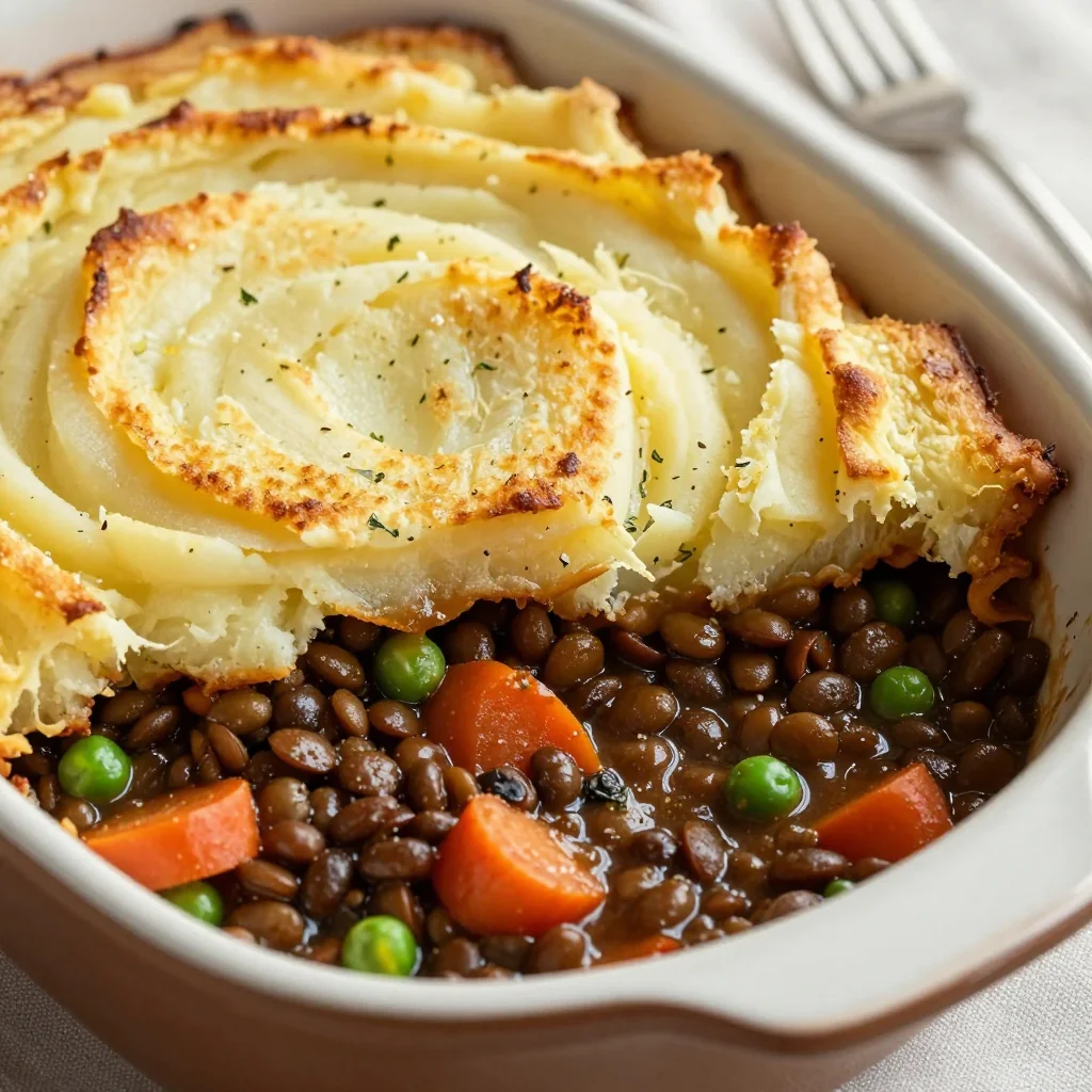 Budget Lentil Shepherd's Pie for Cozy Meatless Meals