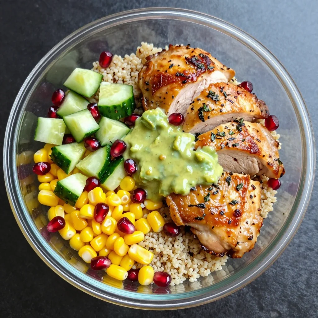 Baked Chicken and Quinoa Salad for Meal Prep