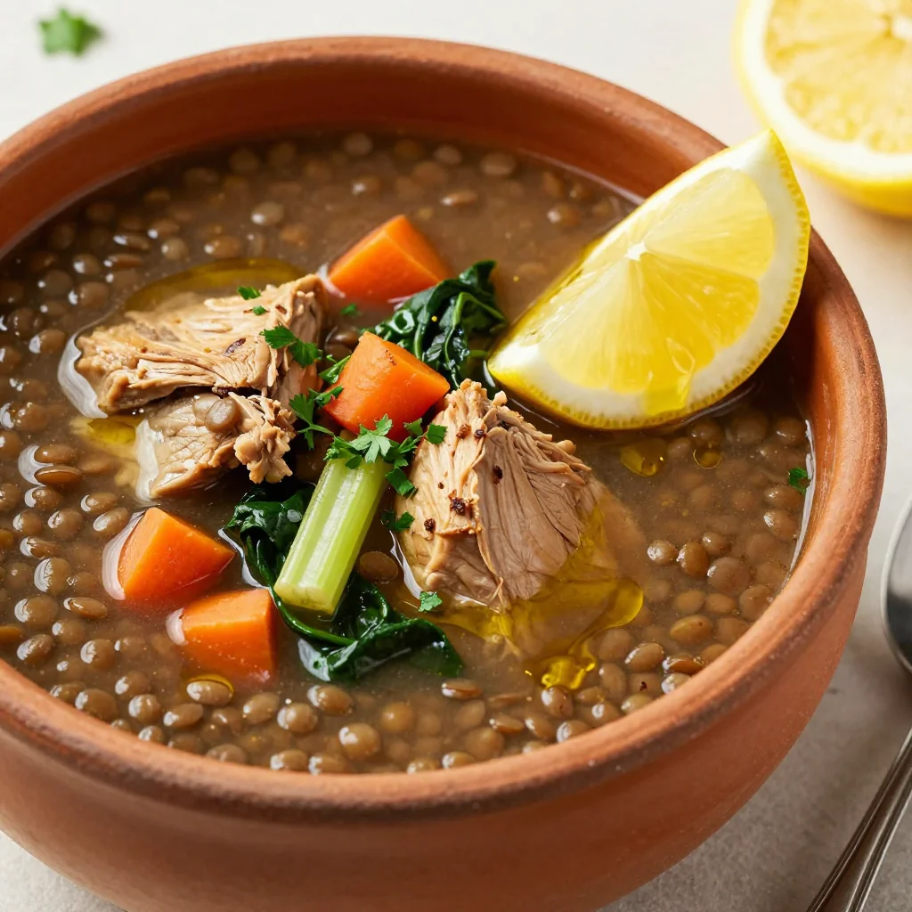 Quick Turkey and Lentil Soup for Cozy Meals