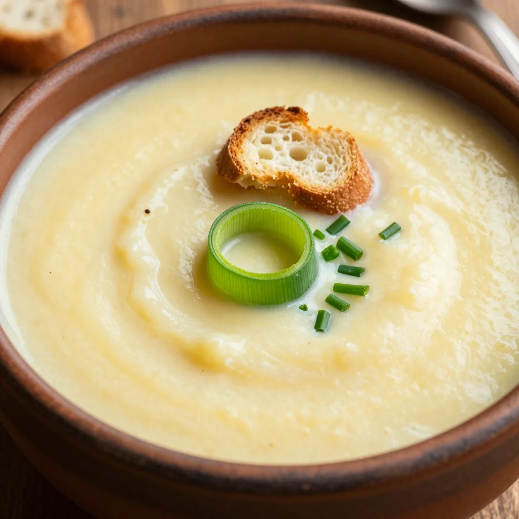 Healthy Creamy Potato Leek Soup Without Heavy Cream