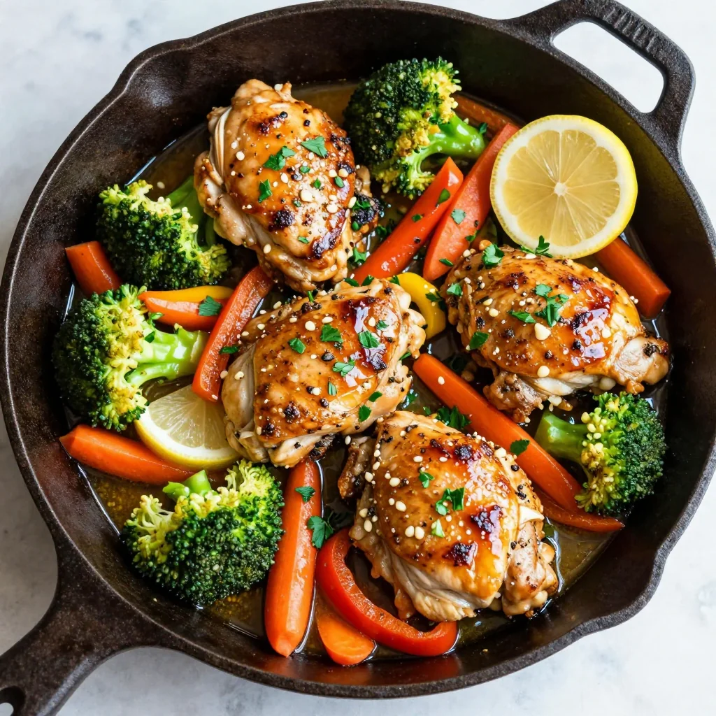 Budget Friendly Chicken and Veggie Skillet