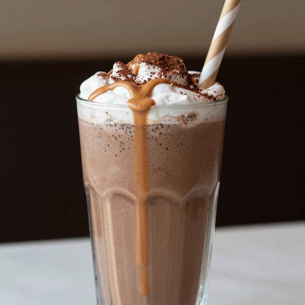 Peanut Butter Chocolate Protein Smoothie for Muscle Recovery