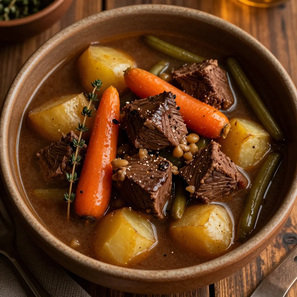 Slow Cooker Venison Stew for Cozy January Hunting Season Meals
