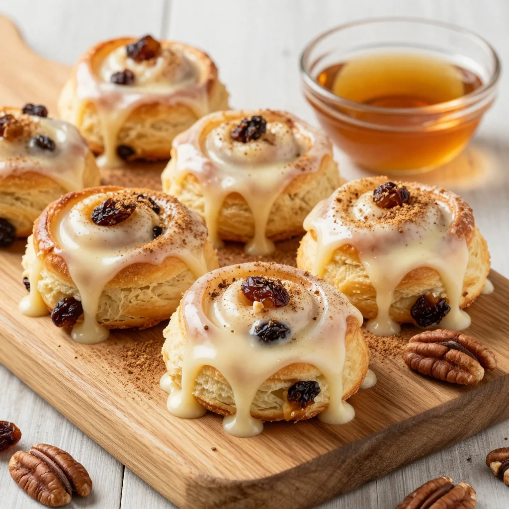 Warm Cinnamon Roll Bites for a Breakfast Treat