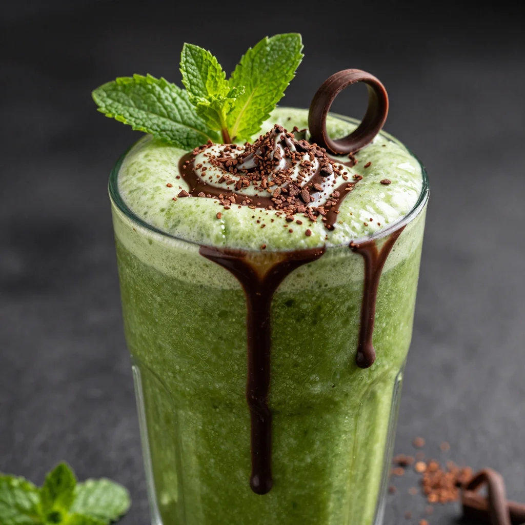 Chocolate Mint Detox Smoothie for a Fresh Start