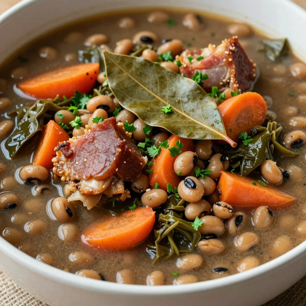 MLK Day Pantry Black Eyed Pea Stew Freezer Ready for Good Luck