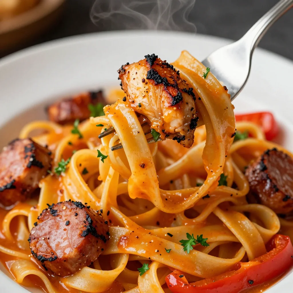 Creamy Cajun Chicken Pasta for Spicy Food Lovers