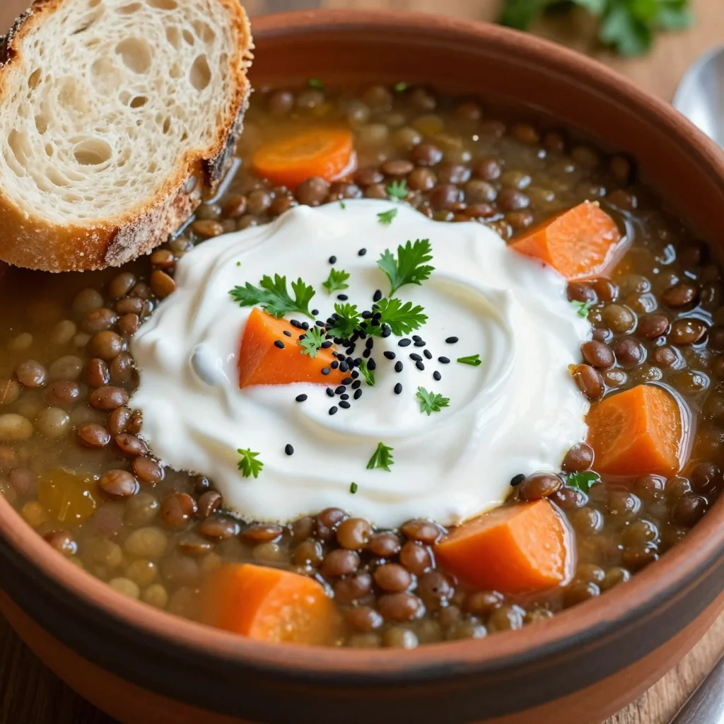 nutritious batchcooked lentil and carrot soup for busy nights