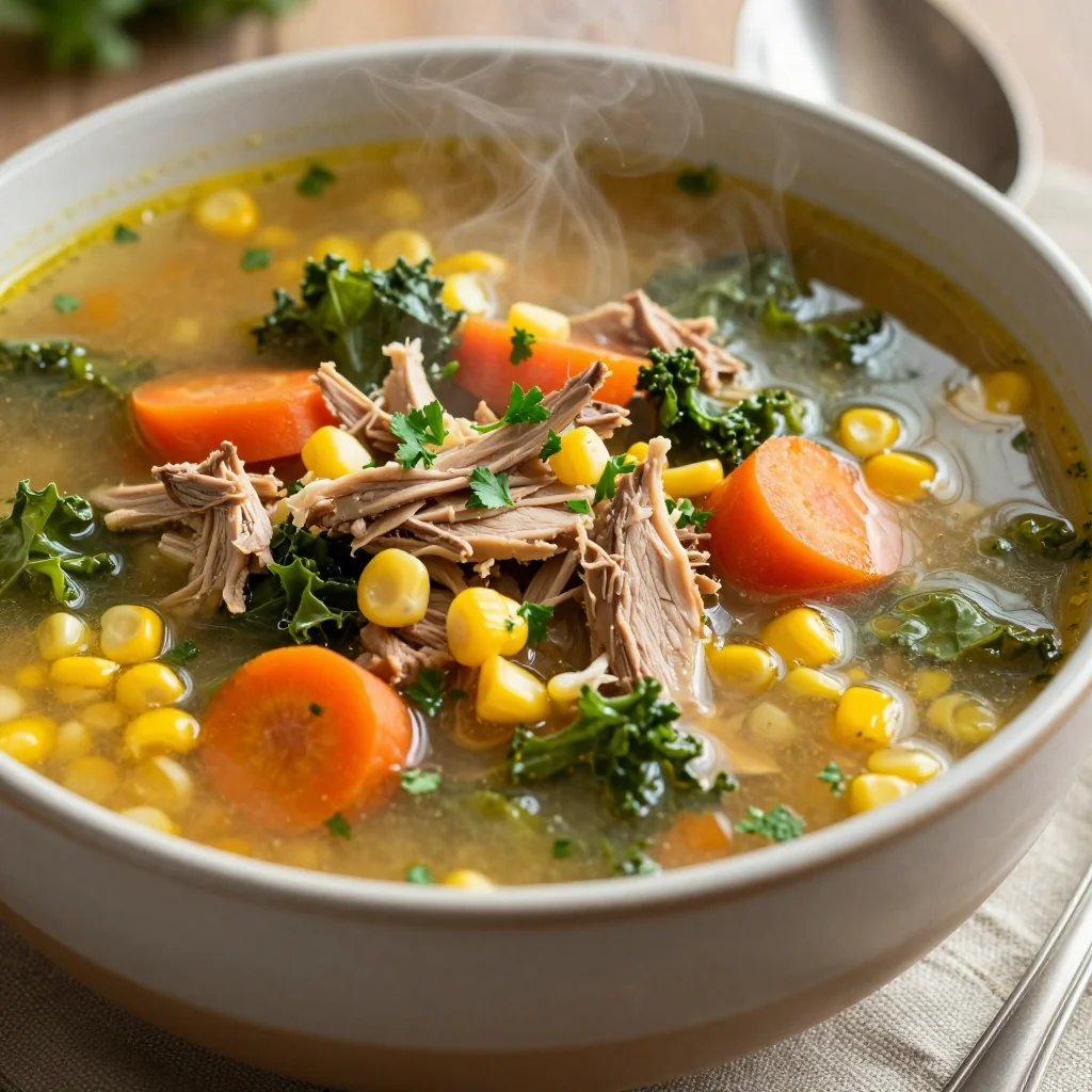 Budget Turkey and Vegetable Soup for MLK Day