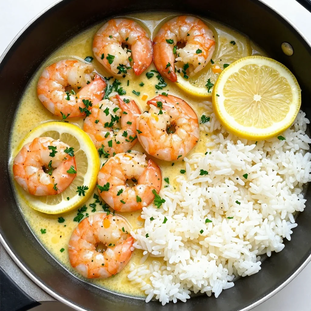 Quick Lemon Garlic Shrimp That Cleans Up So Fast