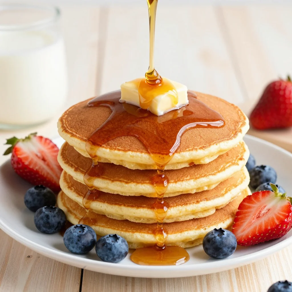 Freezer Friendly Homemade Pancakes for Breakfast