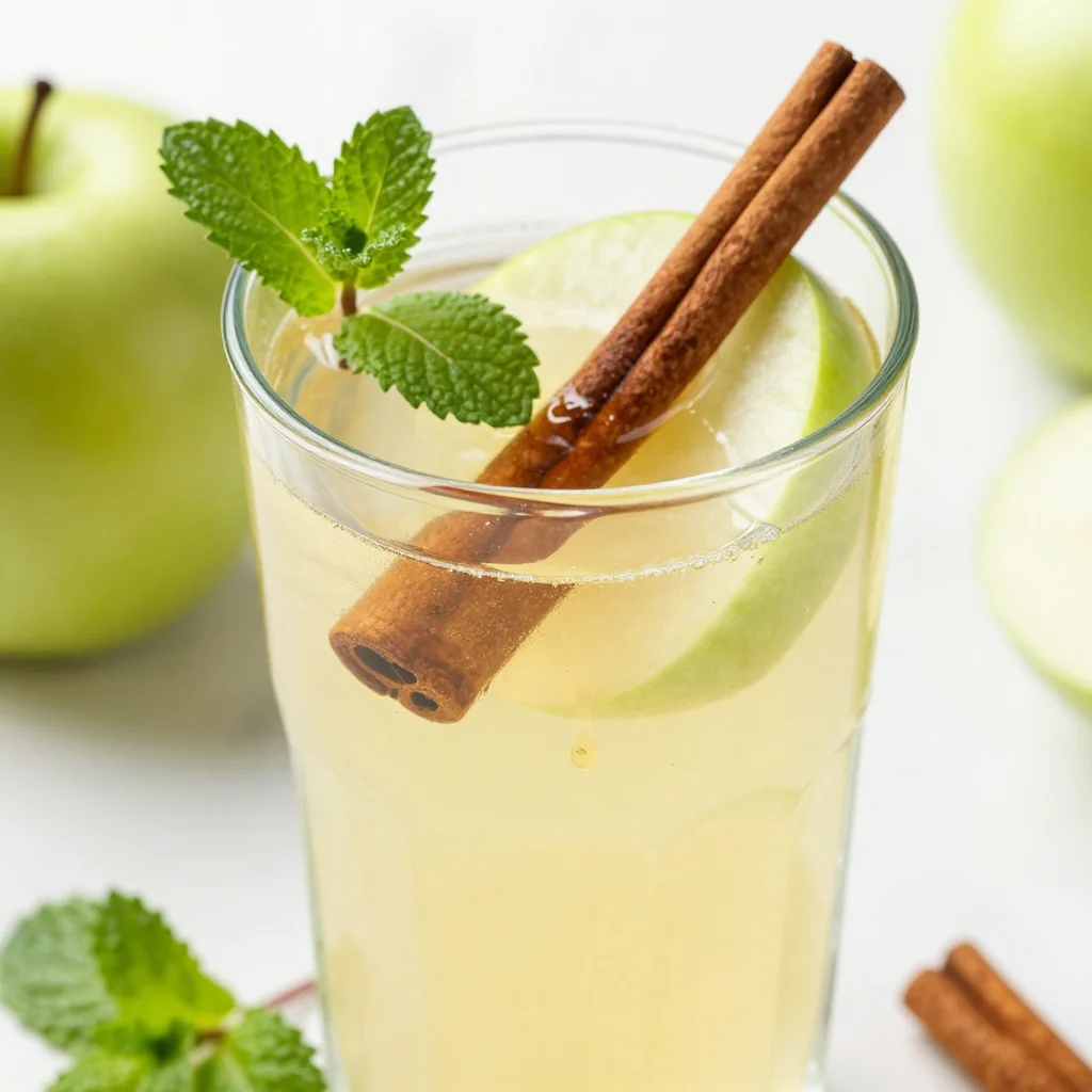 New Year's Day Apple Cider Vinegar Detox Drink