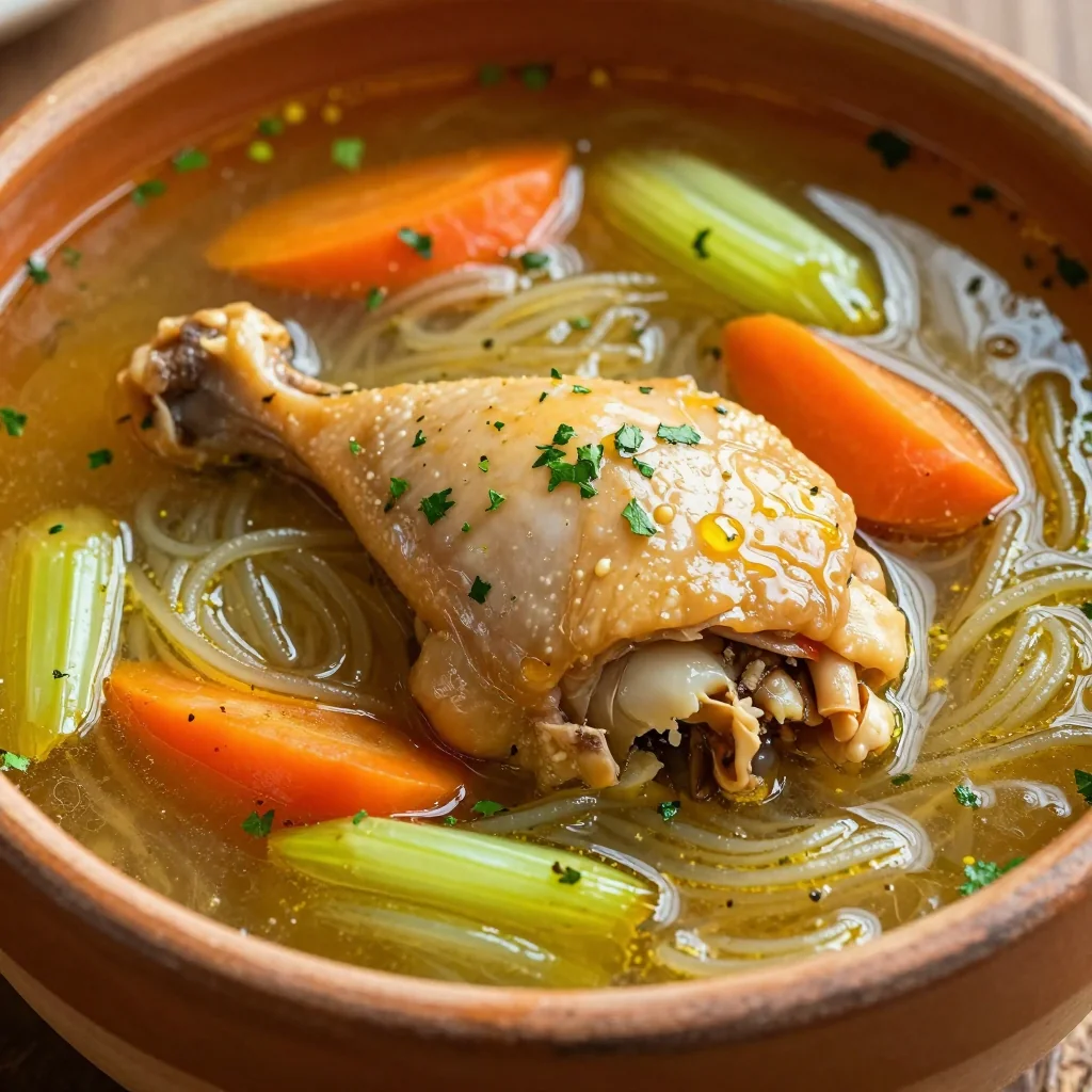 Quick Weeknight Freezer Meal Slow Cooker Chicken Soup Ready