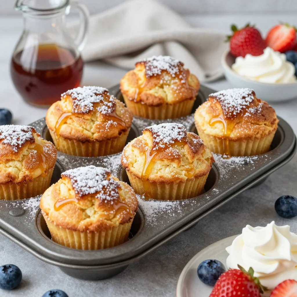 Fluffy Pancake Muffins Perfect for Sunday Brunch
