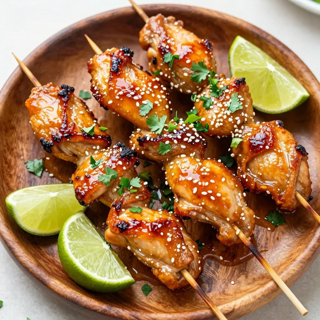 Easy Honey Lime Chicken Skewers for a Fun Weeknight Meal