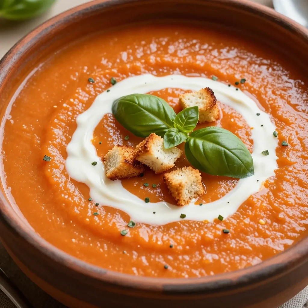 Creamy Vegan Tomato Soup That Warms the Soul