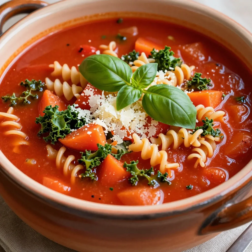 Healthy Slow Cooker Minestrone With Whole Wheat Pasta
