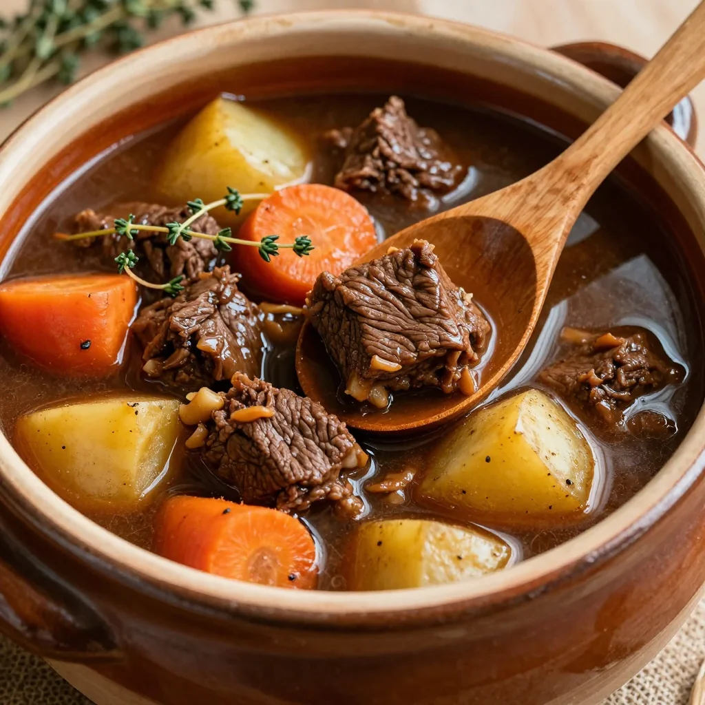 savory one pot beef and root vegetable stew for budgetfriendly meals