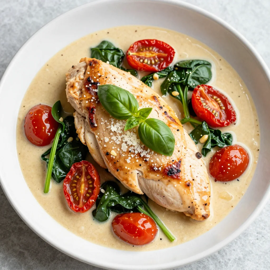 Easy Slow Cooker Creamy Tuscan Chicken for Beginners