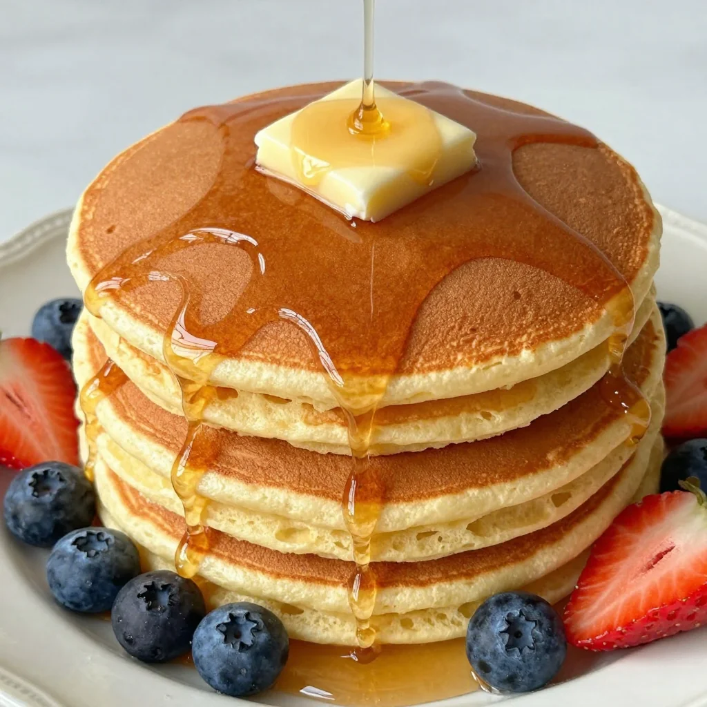 Make-Ahead Pancake Batter for Fluffy Morning Stacks