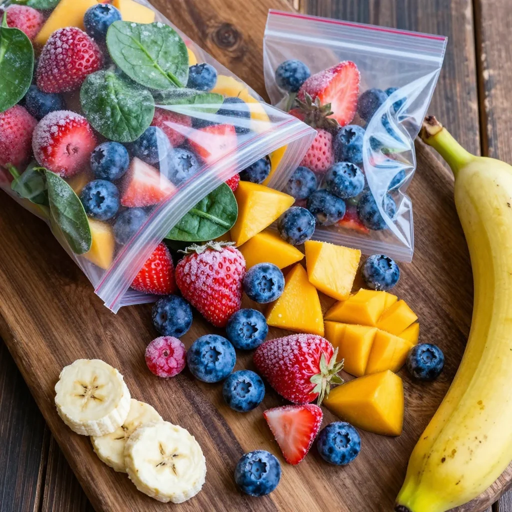 Freezer Smoothie Packs for a Quick Breakfast