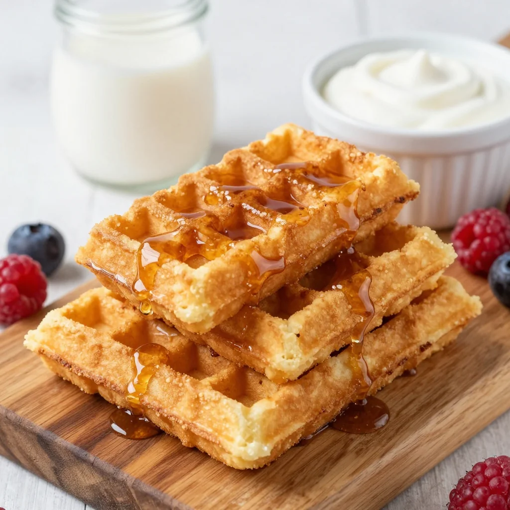 Freezer Friendly Waffle Sticks for Breakfast