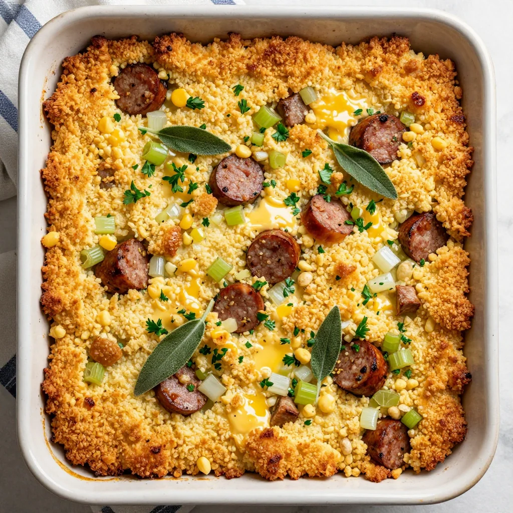 Southern Cornbread Dressing for MLK Day Celebration