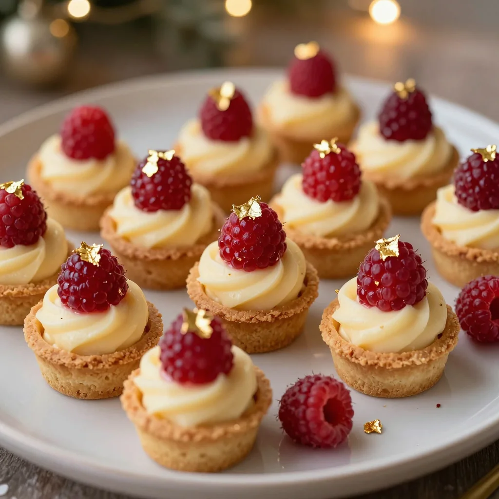 Mini Cheesecake Bites for Elegant New Year's Day Desserts