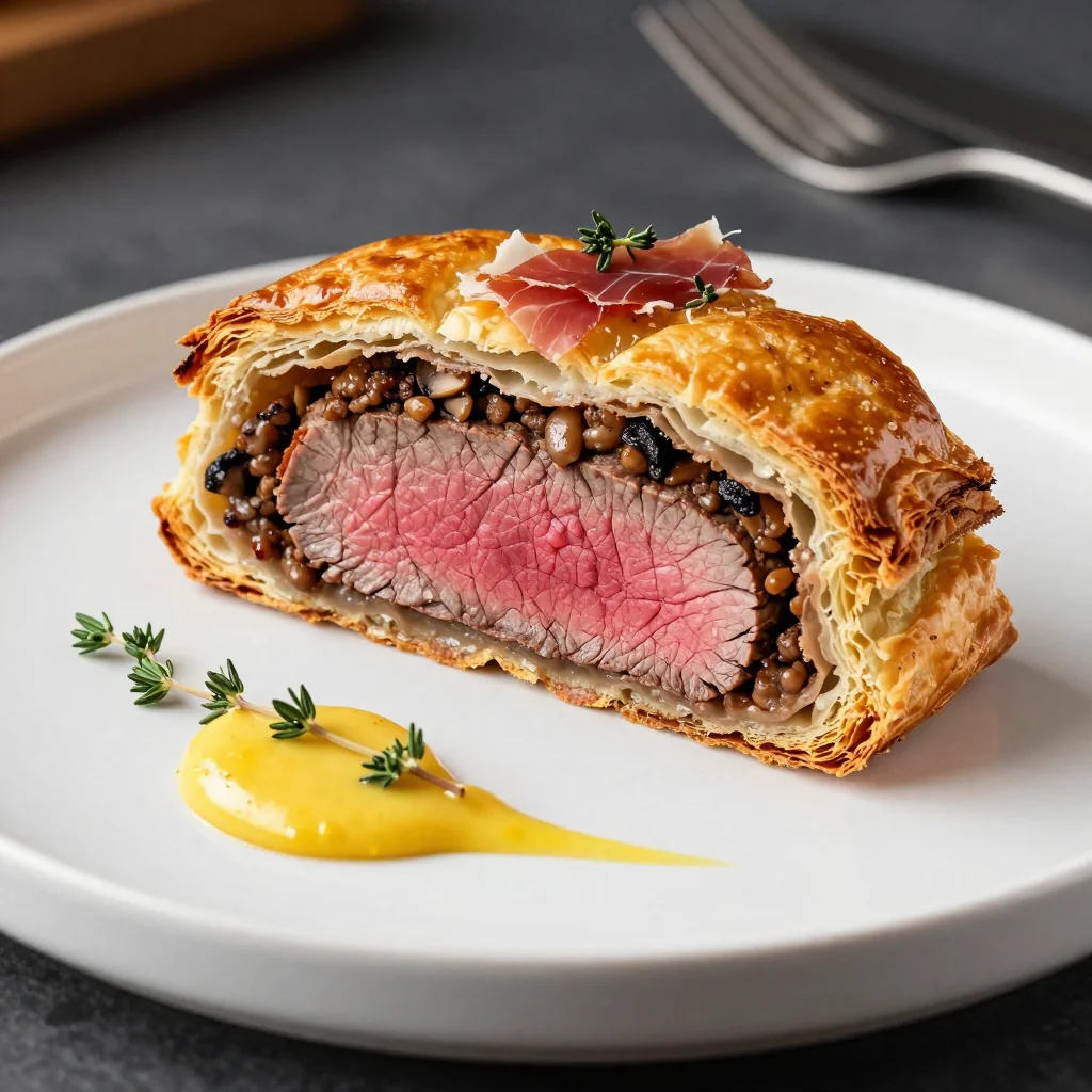 Showstopper Beef Wellington for New Year's Day Celebration