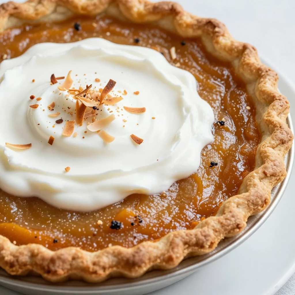 Martin Luther King Jr Day Sweet Potato Pie With Coconut Milk Topping