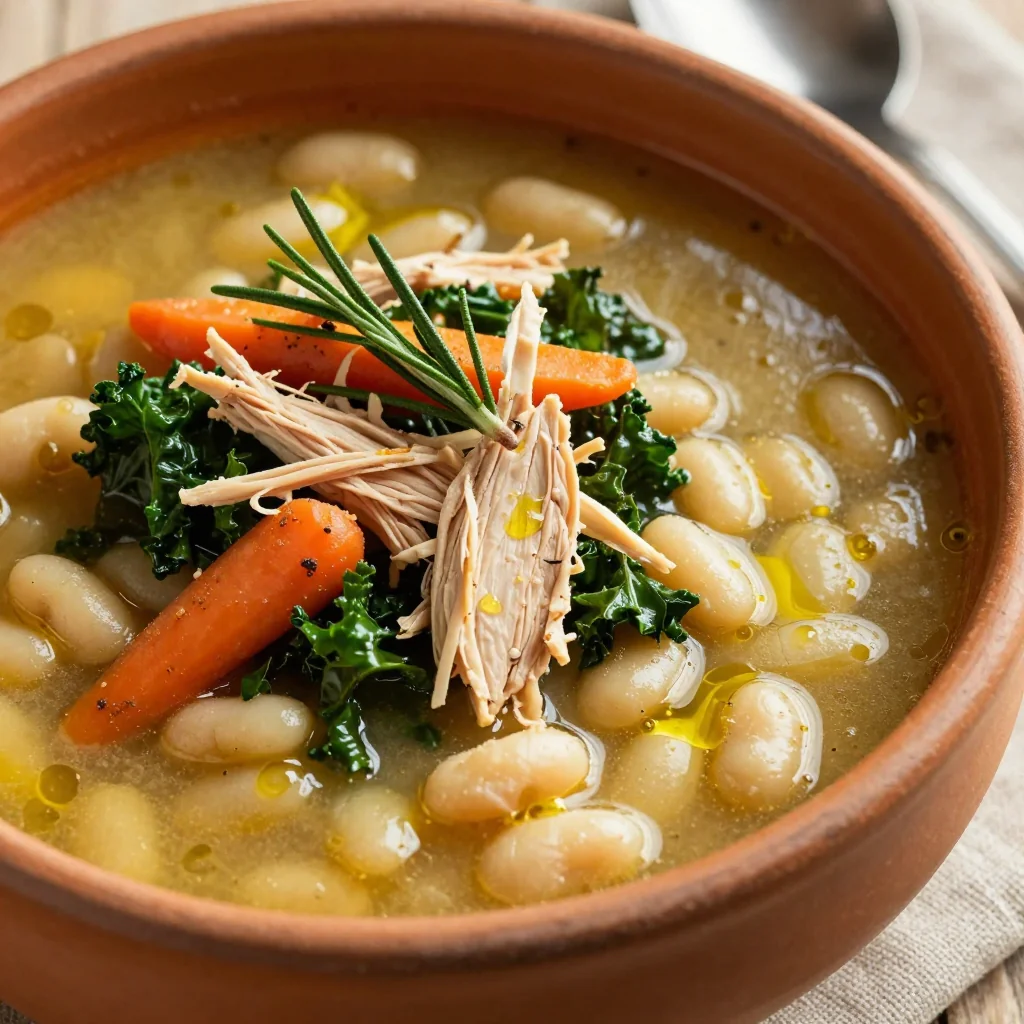 Hearty Chicken and White Bean Stew for Cold Days