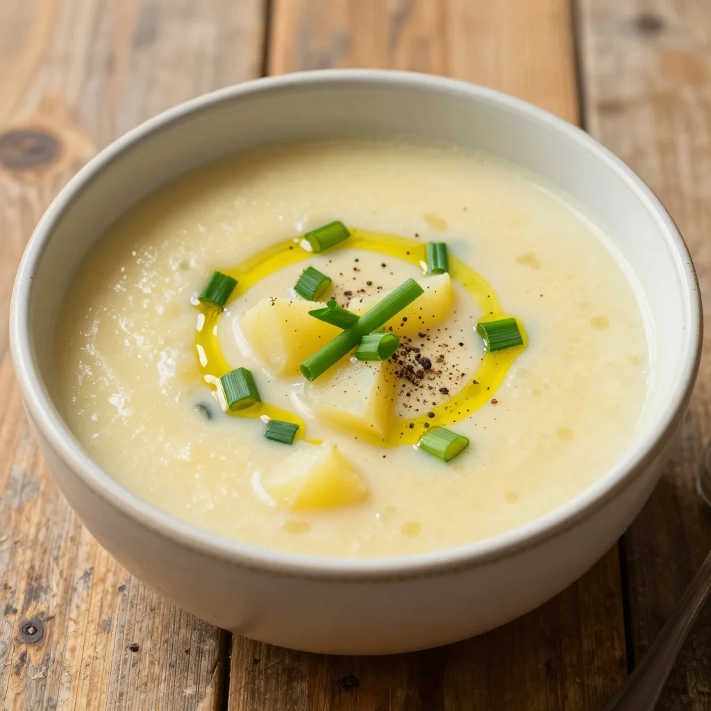 Budget Potato and Leek Soup for Martin Luther King Jr. Day