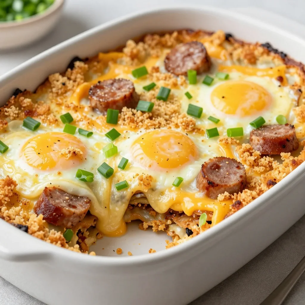 Make Ahead Breakfast Casserole for Easy Mornings