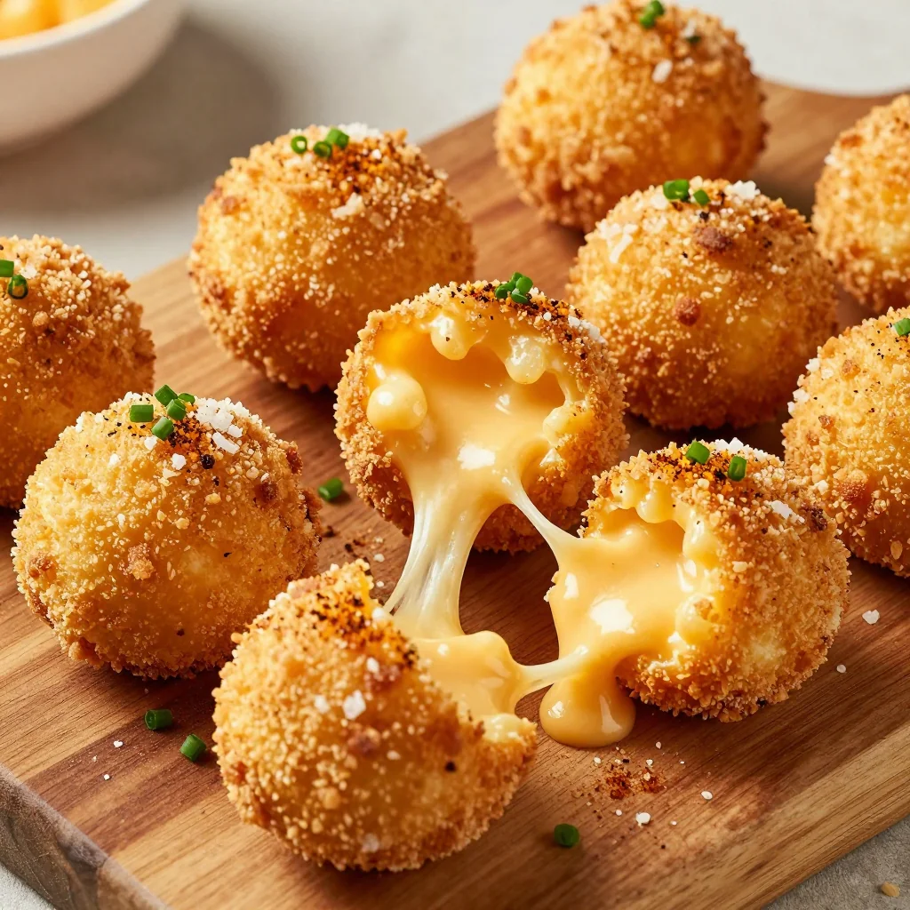 Crispy Baked Mac and Cheese Bites for NFL Playoffs