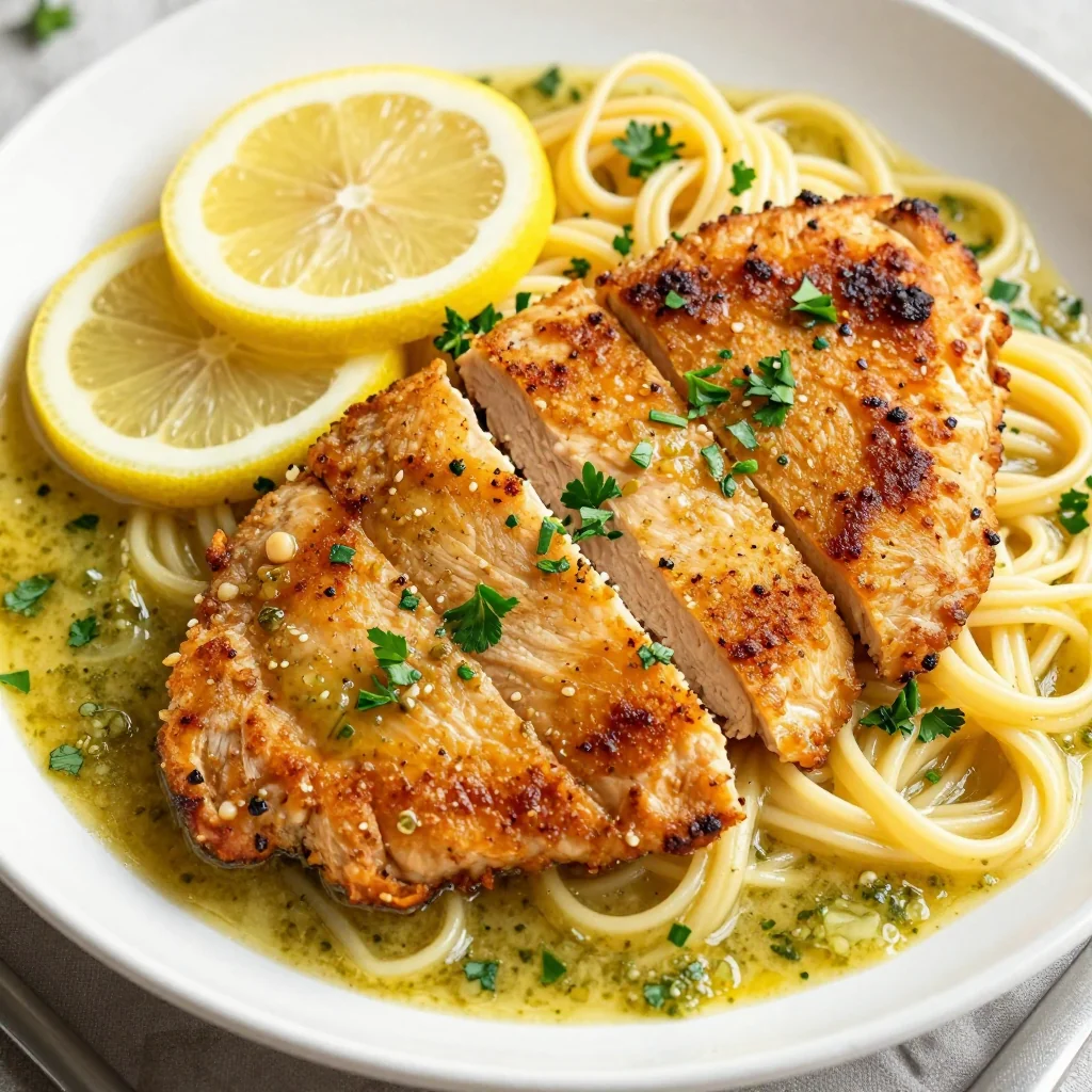 Budget Chicken Piccata for NFL Playoff Sundays