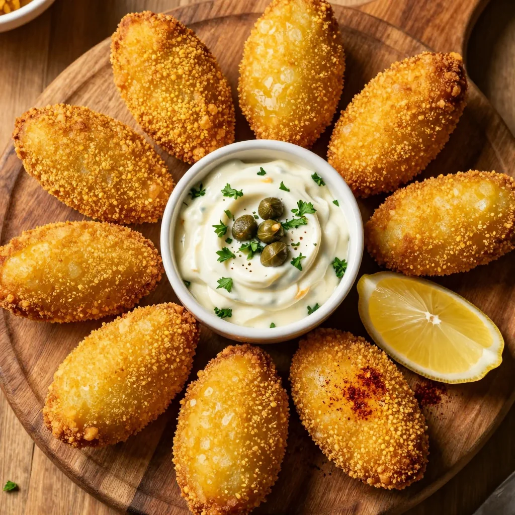 Southern Fried Green Tomatoes with Remoulade