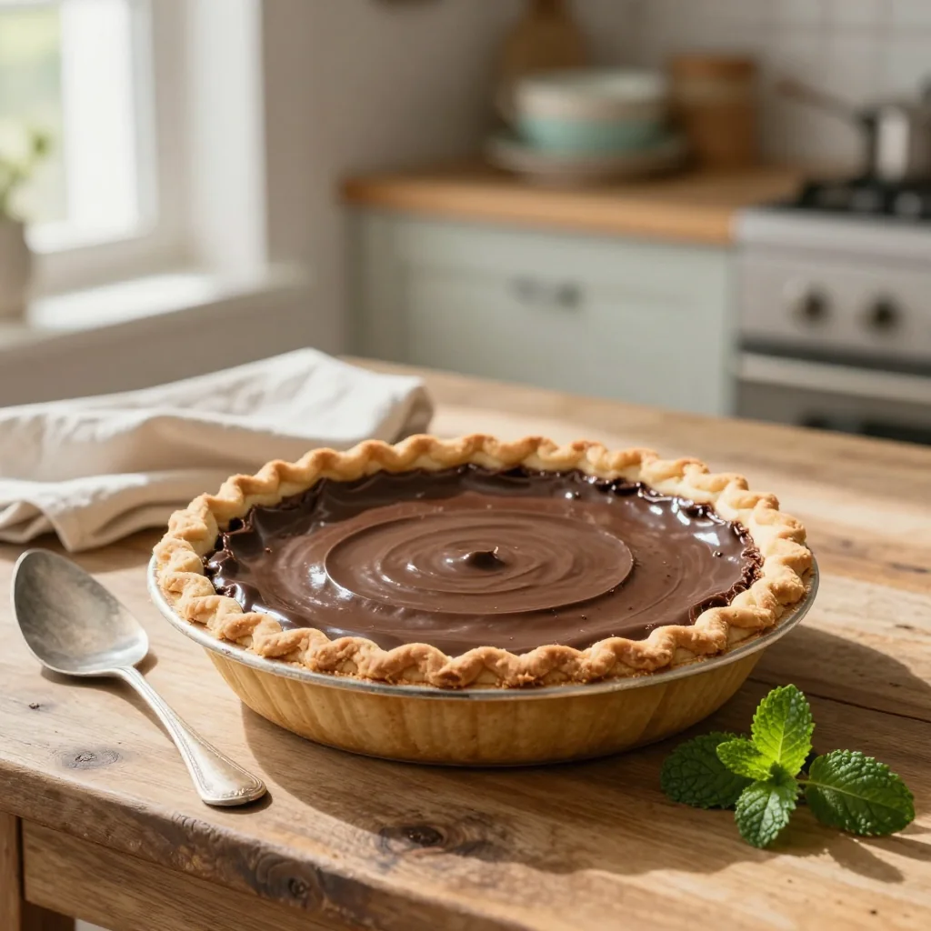Chocolate Pudding Pie