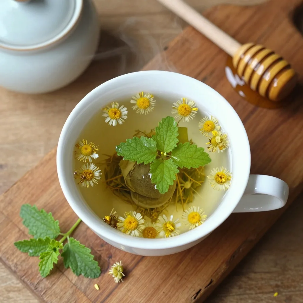Anti Stress Lemon Balm And Chamomile Tea