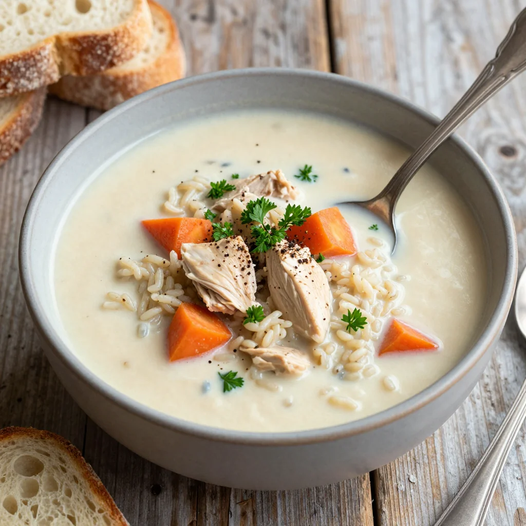 Creamy Chicken and Wild Rice Soup for a Cozy Winter Lunch