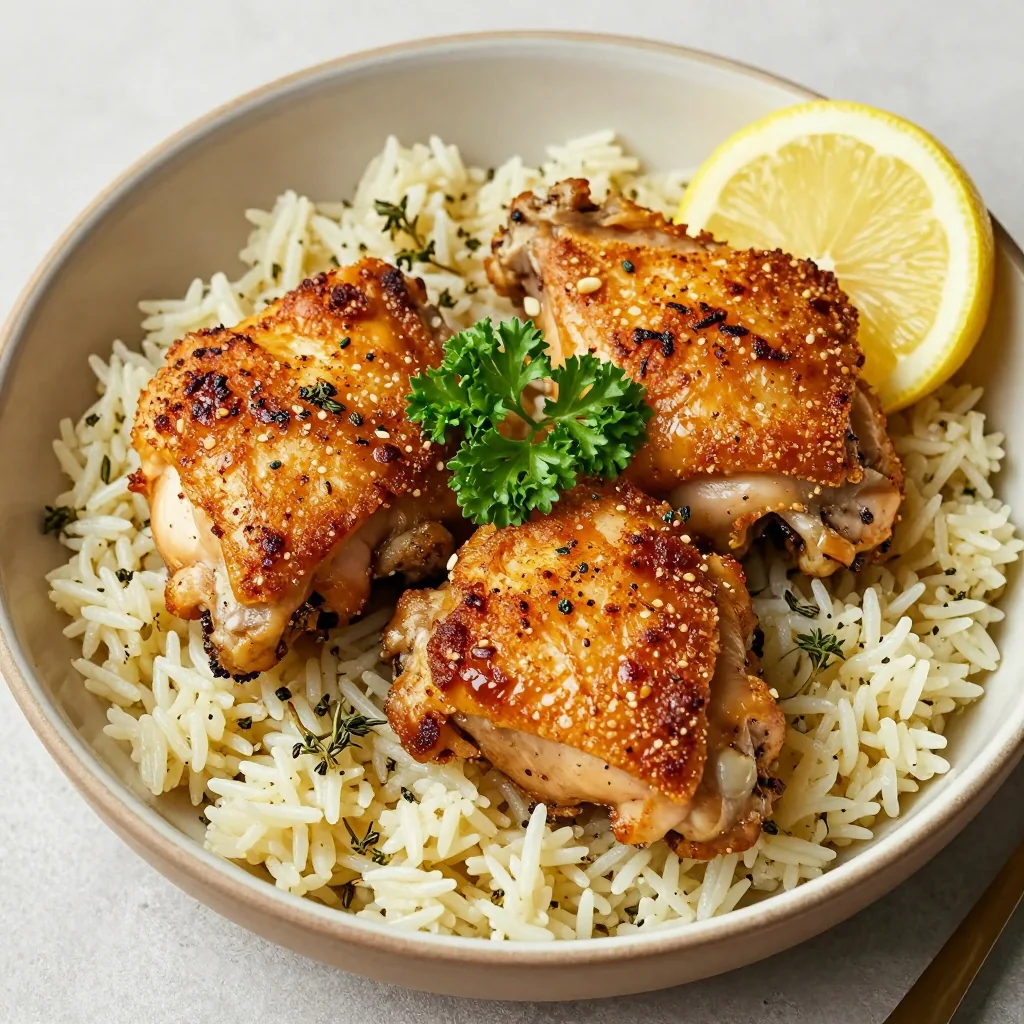 Budget-Friendly Pantry Chicken and Rice for Family