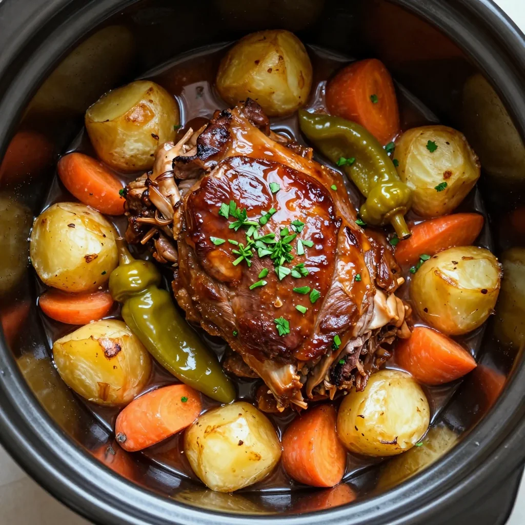 Slow Cooker Mississippi Pot Roast For Family Night