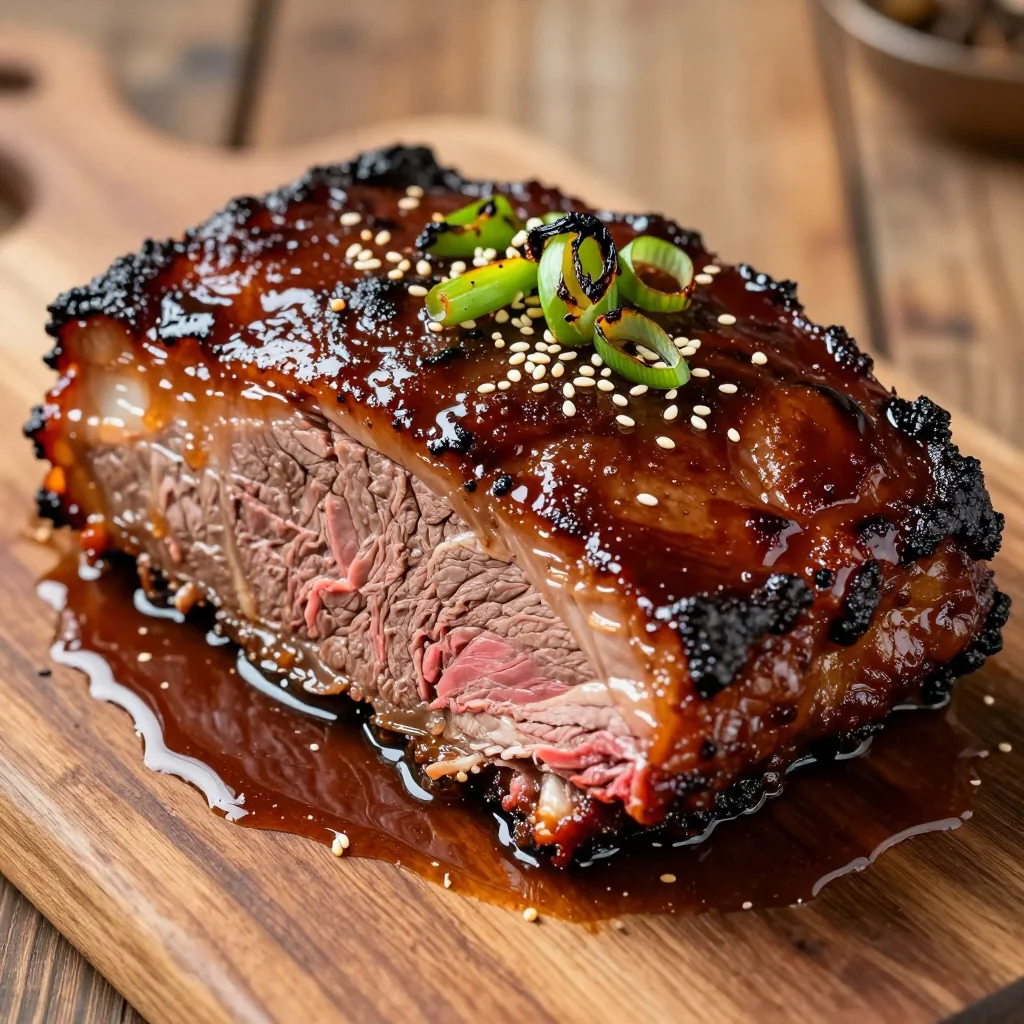 NFL Playoff Slow Cooker Beef Brisket for the Party