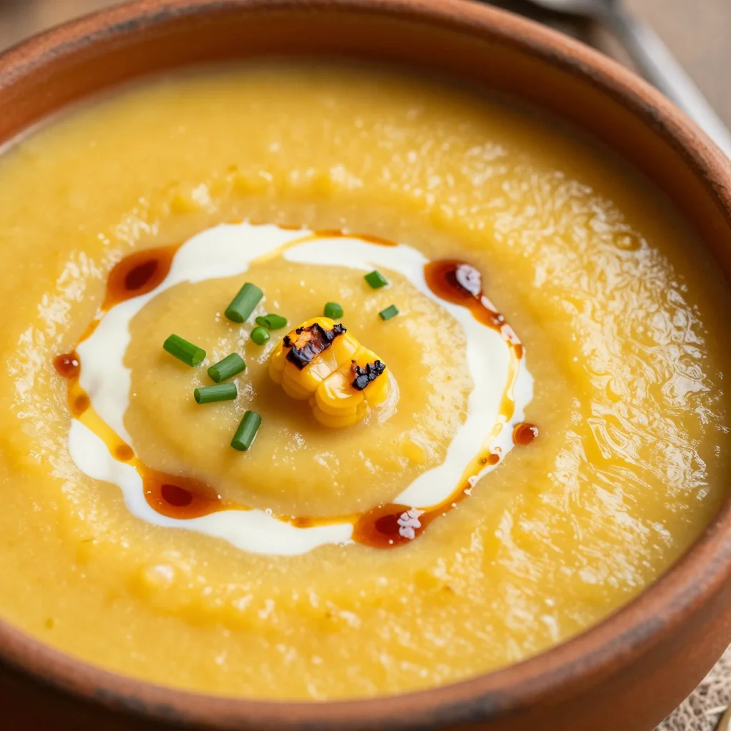 Cozy Freezer Meal Slow Cooker Creamy Corn Soup for Winter