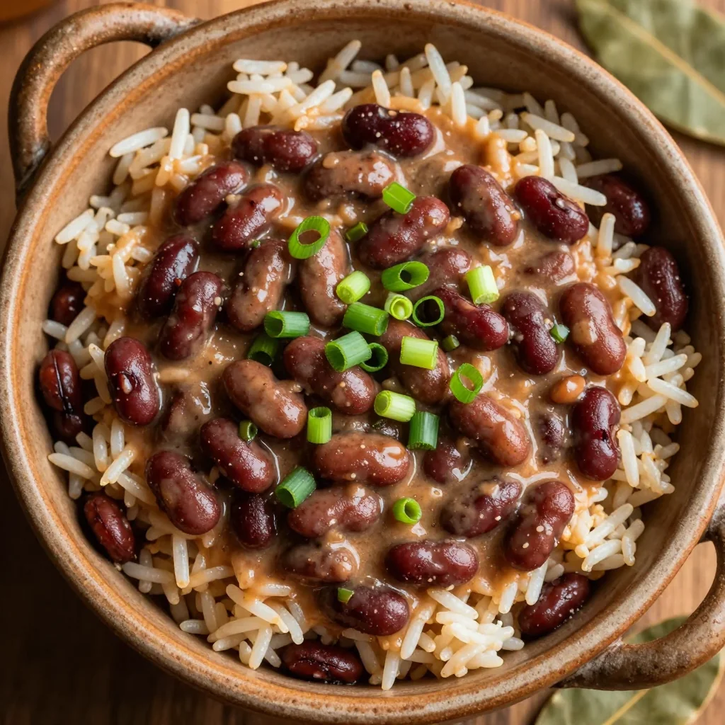 Slow Cooker Red Beans and Rice for MLK Day Traditions