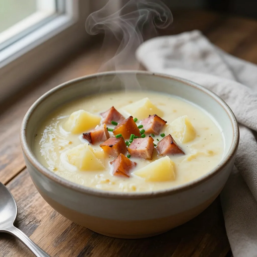 Potato Soup with Ham