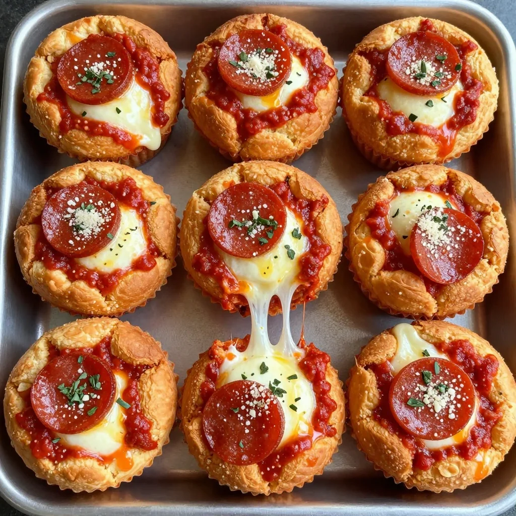 Kid-Approved Pizza Muffins for Lunchbox Surprises