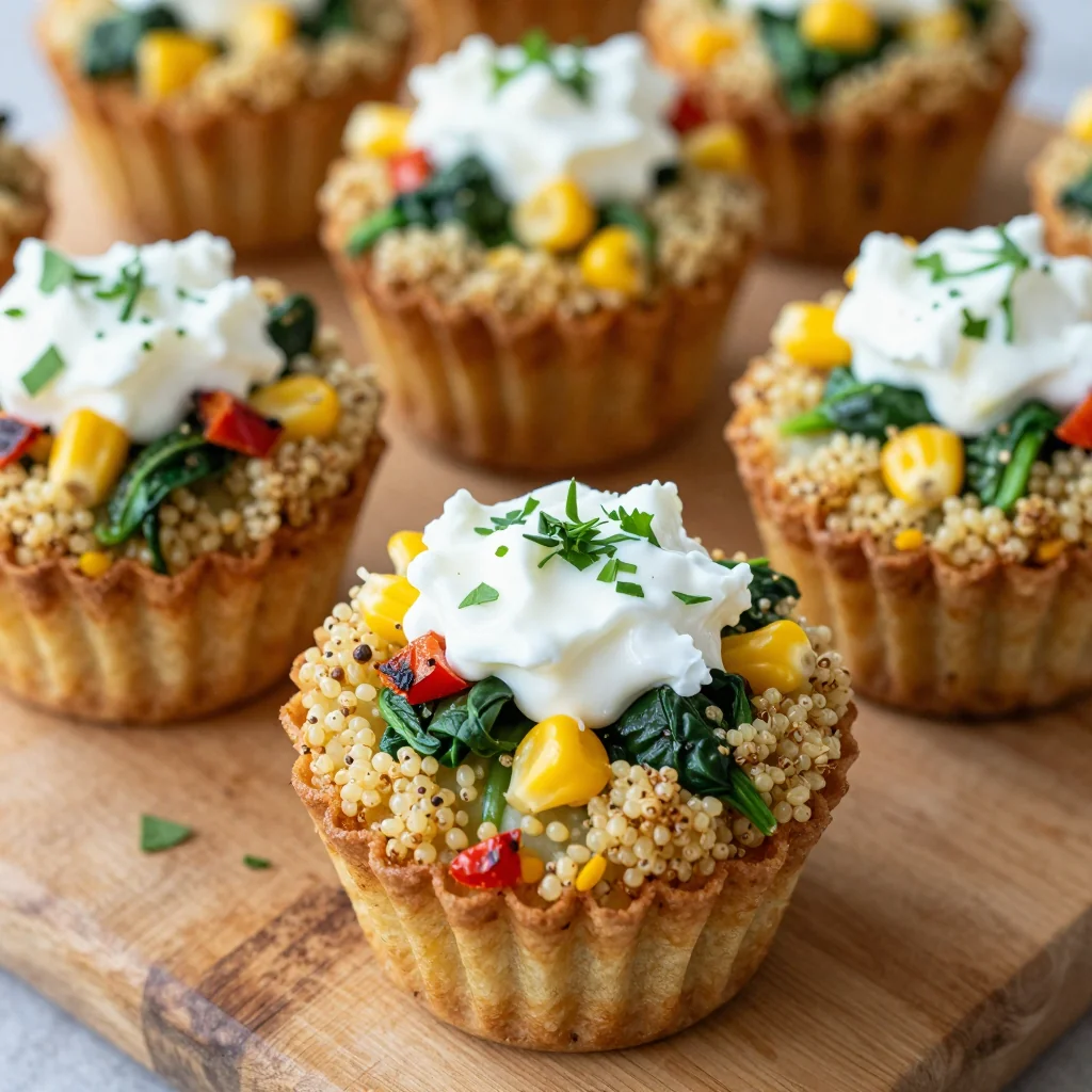 Freezer-Friendly Mini Quinoa Cups for a Healthy Lunch