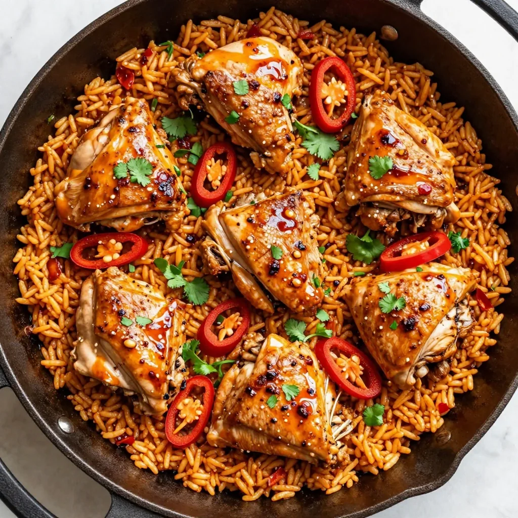 Spicy Instant Pot Chicken and Rice for a One-Pot Meal