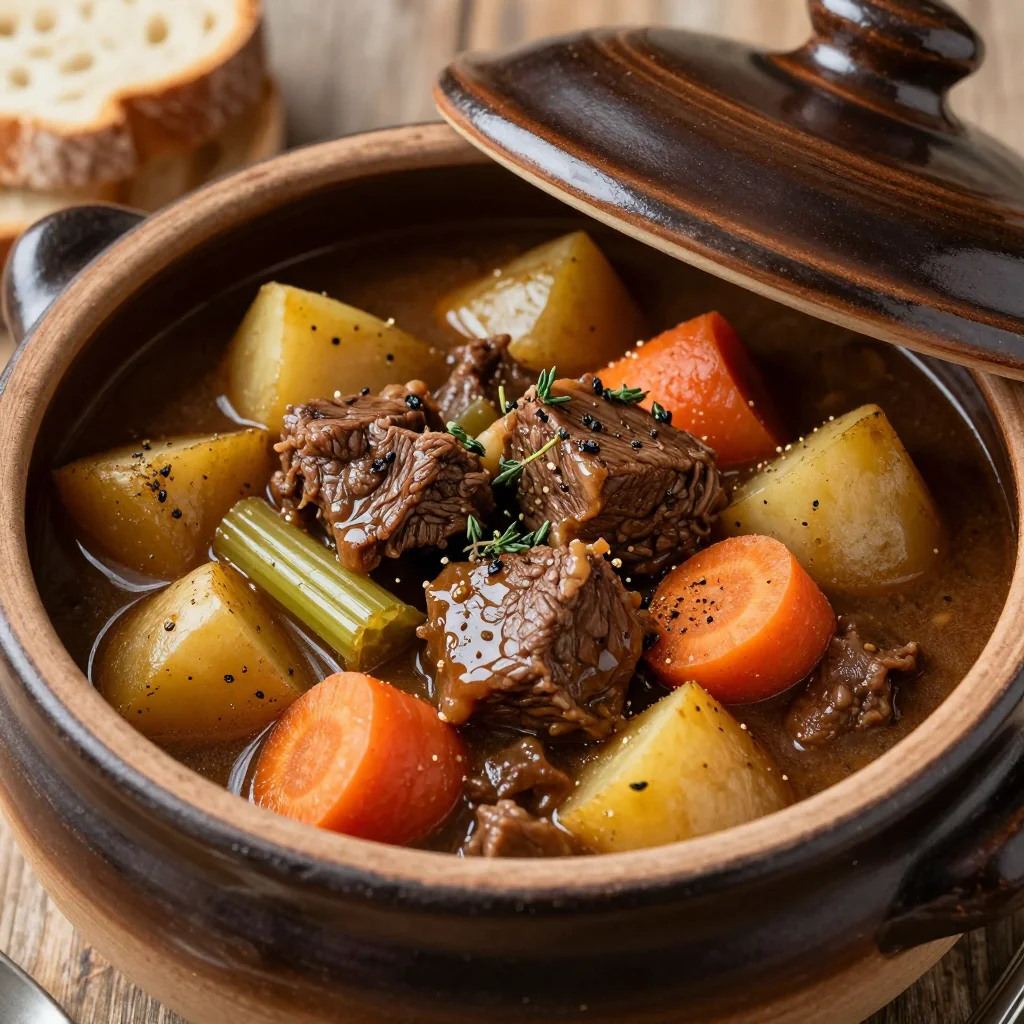 Slow Cooker Beef and Vegetable Stew for Winter Comfort