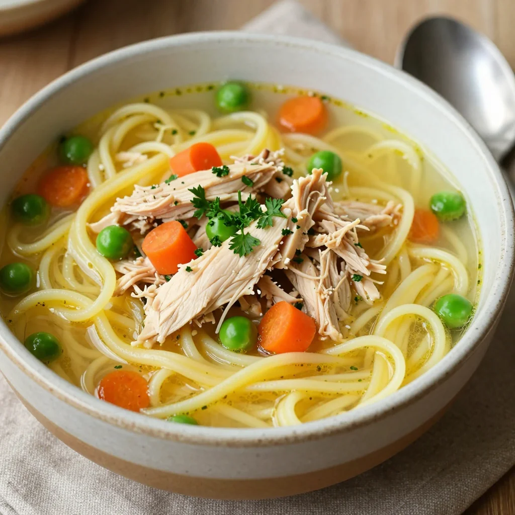Slow Cooker Chicken Noodle Soup: Comfort in a Bowl